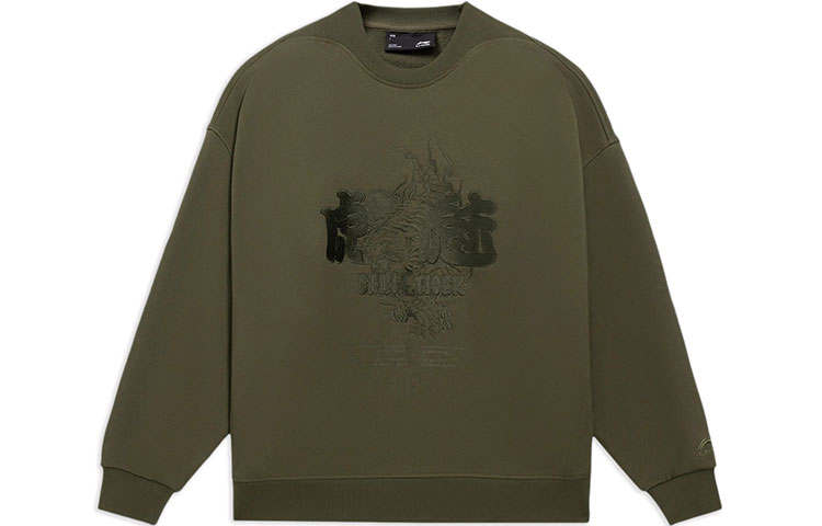 Li-Ning Li Ning CF Tracing Sweatshirt Unisex Olive Green