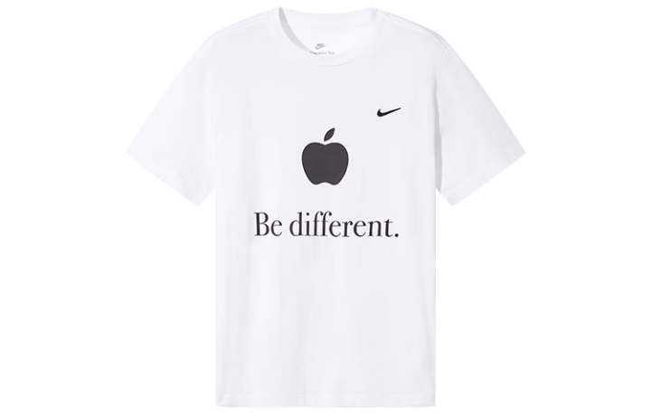 Nike Nike T Shirts Unisex White Crew Neck Moderate Straight Fit