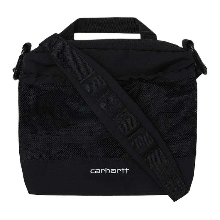 Carhartt WIP Polyester Shoulder Bag, Crossbody Bag, Handbag Regular Men's Black