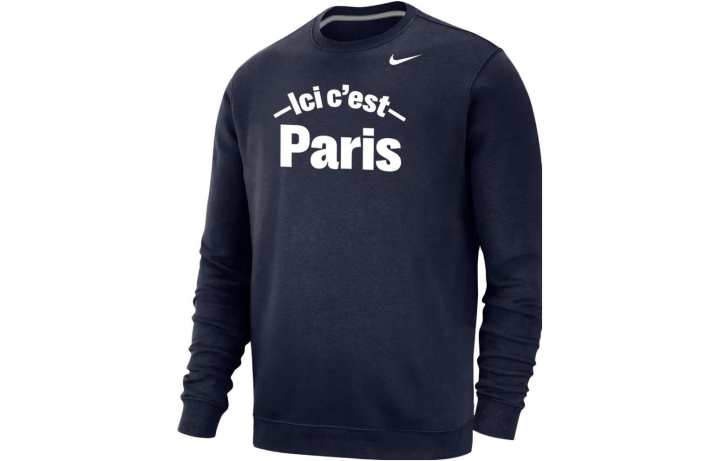 Nike Nike Sweatshirts Men's Blue Crew Neck Moderate Other