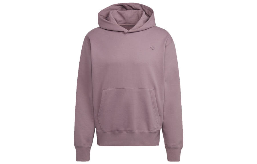 Adidas Originals Sweatshirts Men's Light Purple Hooded Moderate Regular