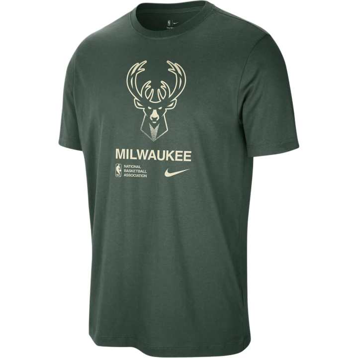 Nike Nike Milwaukee Bucks T Shirt Men's Fir