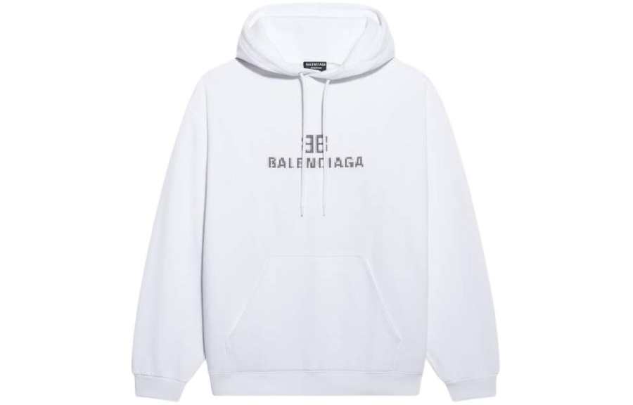 Balenciaga Women'ss Bb Pixel Medium Fit Hoodie