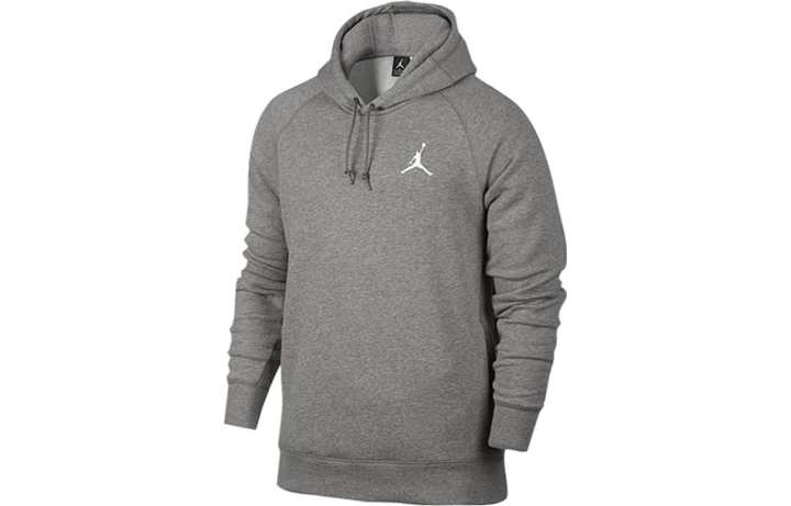 Jordan Jordan Flight Sweatshirts Men's Light Gray Hooded Moderate