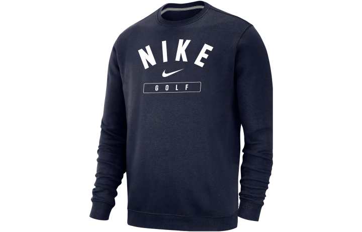 Nike Nike Sweatshirts Men's Marine Blue Crew Neck Moderate Other