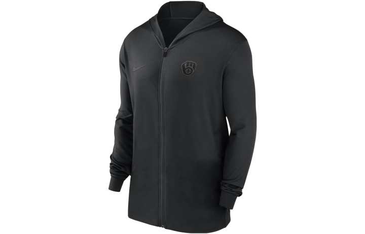 Nike Nike Dri Fit Sweatshirts Men's Black Hooded Moderate Regular