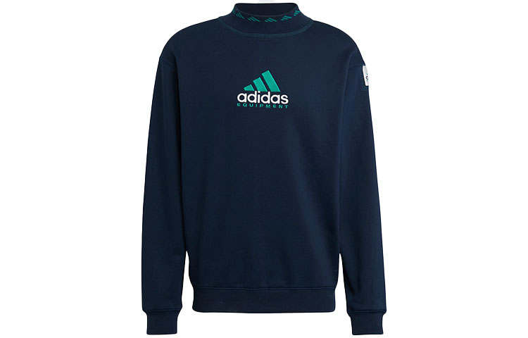 Adidas Adidas Sweatshirts Men's College Navy Crew Neck Moderate Regular