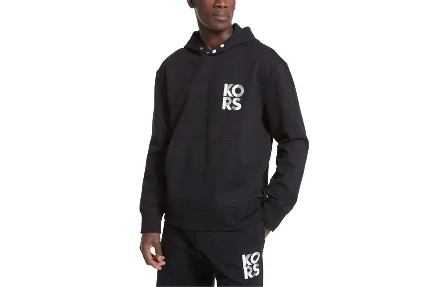 MICHAEL KORS 【Best of: PromotionsPrevious Season】logo-print cotton-blend hoodie