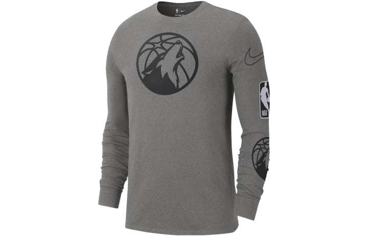 Nike Nike Minnesota Timberwolves City Edition Men's Nike Nba Long-Sleeve T-Shirt