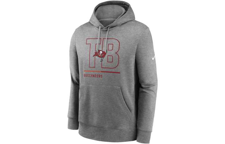 Nike Nike Sweatshirts Men's Gray Hooded Moderate Regular