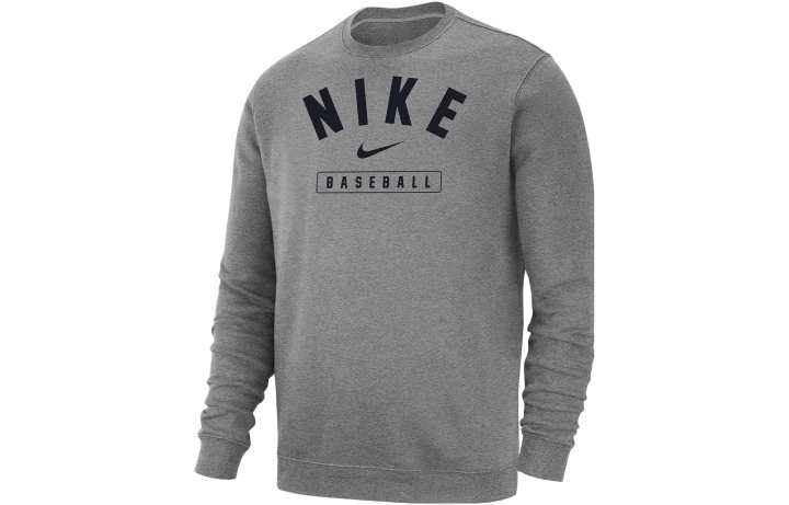 Nike Nike Sweatshirts Men's Dark Gray Crew Neck Moderate Regular