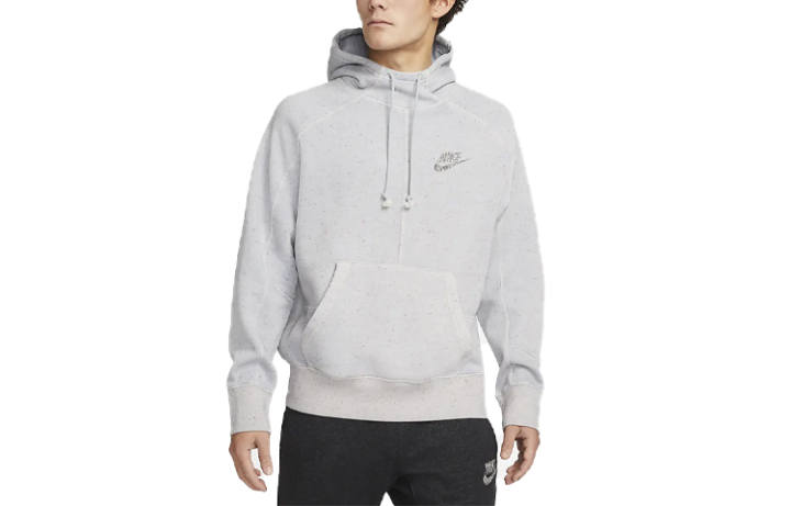 Nike Nike Sweatshirts Men's Gray Hooded Moderate Regular