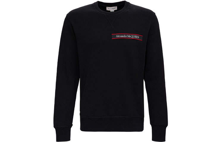 Alexander McQueen Alexander McQueen logo-patch sweatshirt