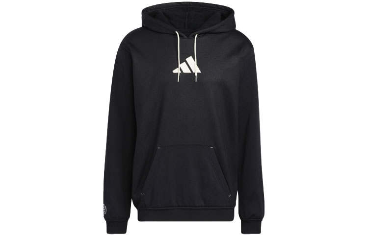 Adidas Adidas Sweatshirts Men's Black Hooded Moderate Regular