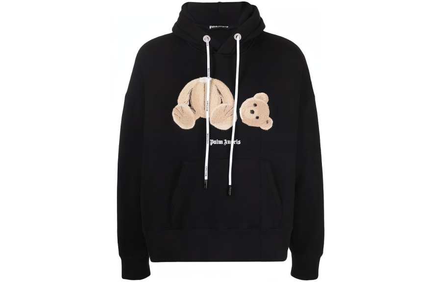 Palm Angels Bear-motif hoodie