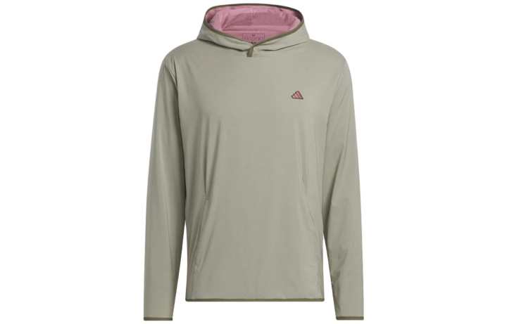 Adidas Adidas Sweatshirts Men's Pebble Green Hooded Moderate Regular