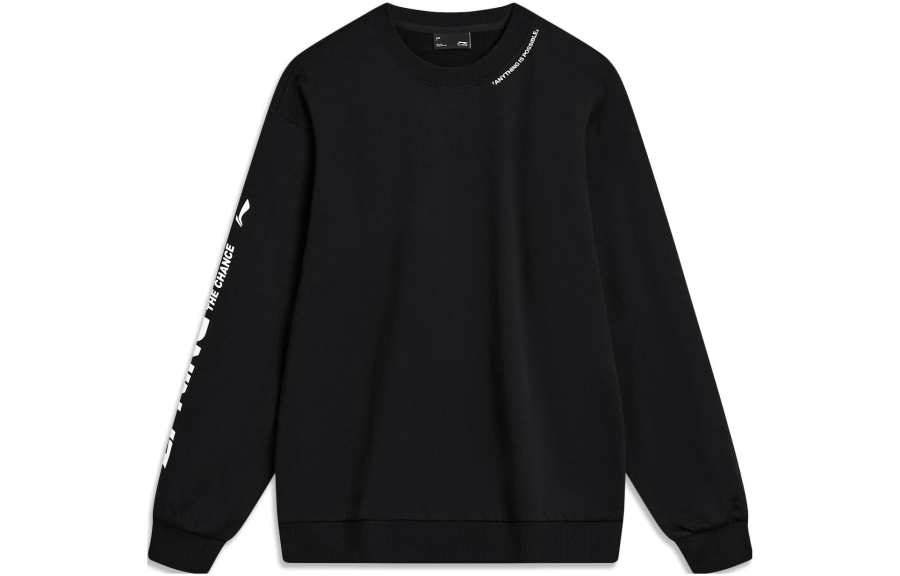 Li-Ning Li Ning Sports Life Collection Sweatshirt Unisex Black