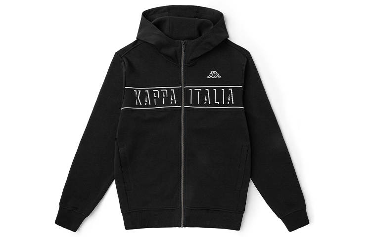 Kappa Sweatshirts Men's Hooded Moderate Cardigan