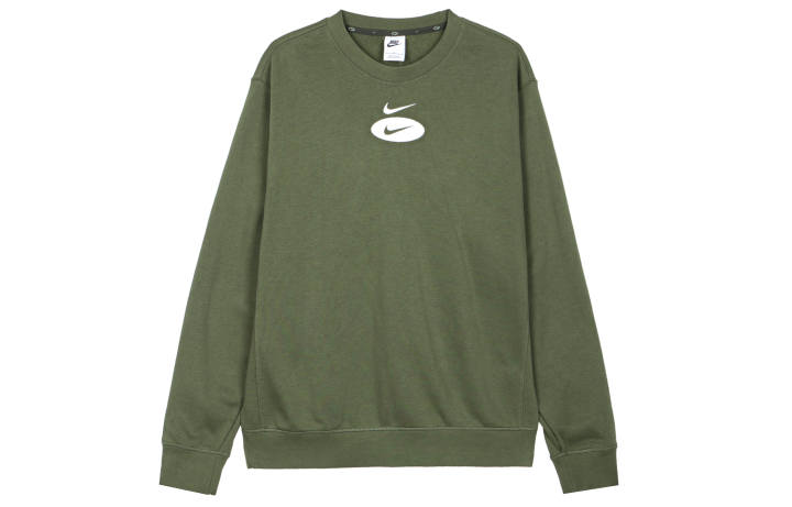 Nike Nike Sweatshirts Men's Rugged Green Crew Neck Thickened Other