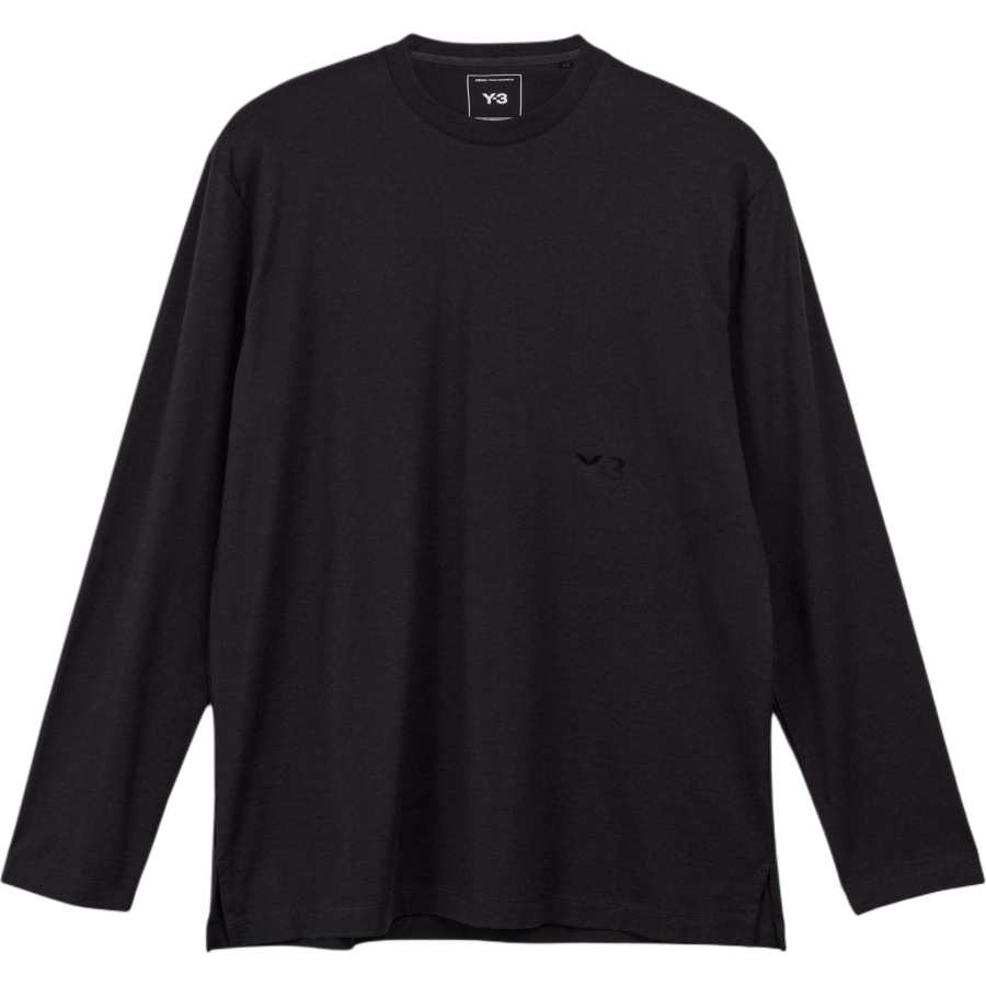 Y-3 Logo-Printed Long-Sleeved T-Shirt