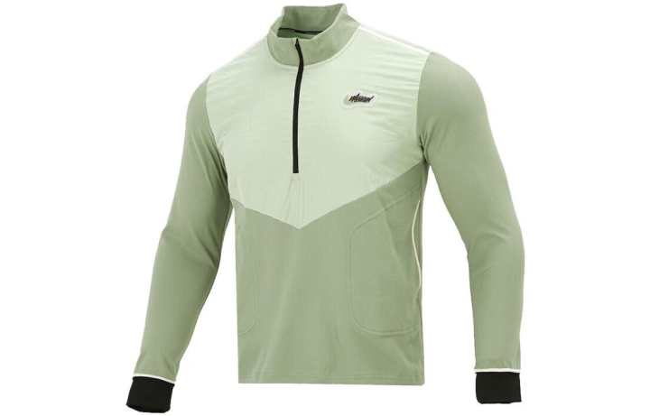 Nike Nike Sweatshirts Men's Green Stand Collar Moderate Other