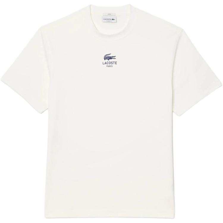 LACOSTE LACOSTE Logo Printed Crewneck T Shirt