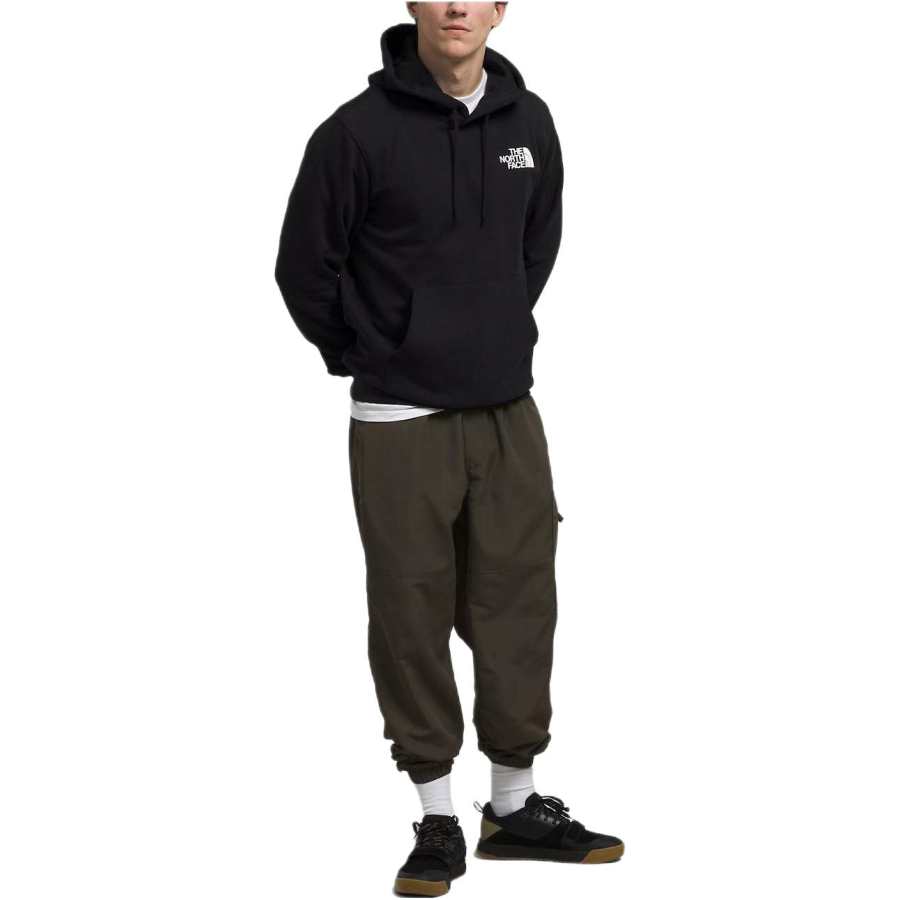 THE NORTH FACE Sweatshirts Men's Black Hooded Moderate Regular
