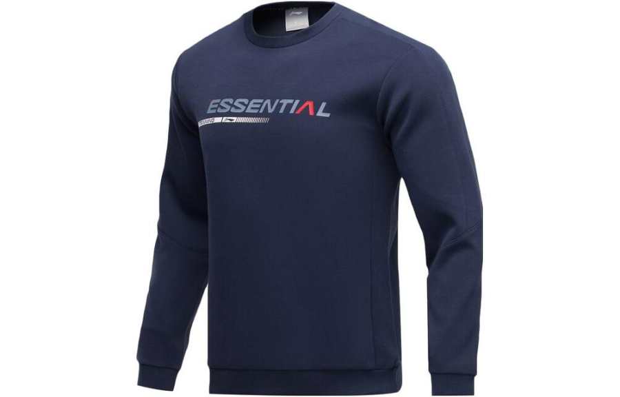 Li-Ning Li Ning Training Series Sweatshirt Men's Dark Iris Blue