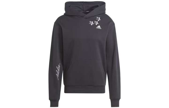 Adidas Adidas SCRIBBLE Sweatshirts Men's Black Hooded Moderate Regular