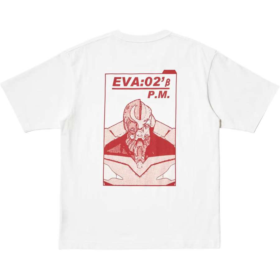 UNIQLO x EVA, EVA SS25 T Shirt Men's White