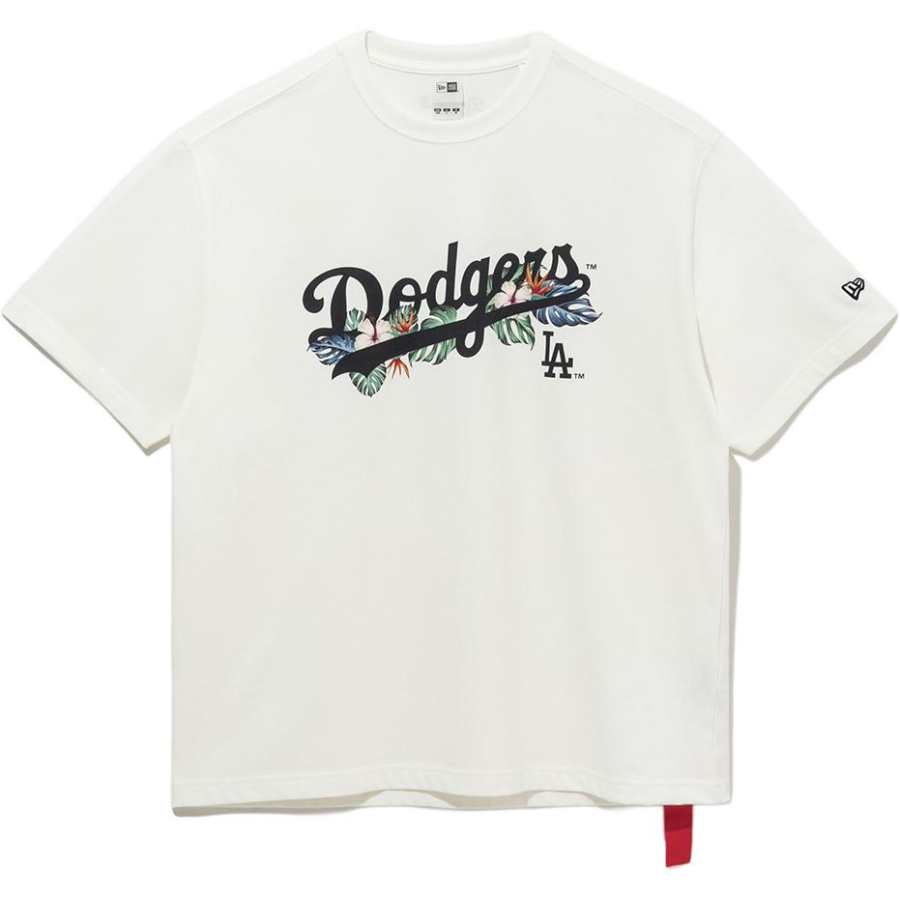 New Era T Shirt Unisex Gray White