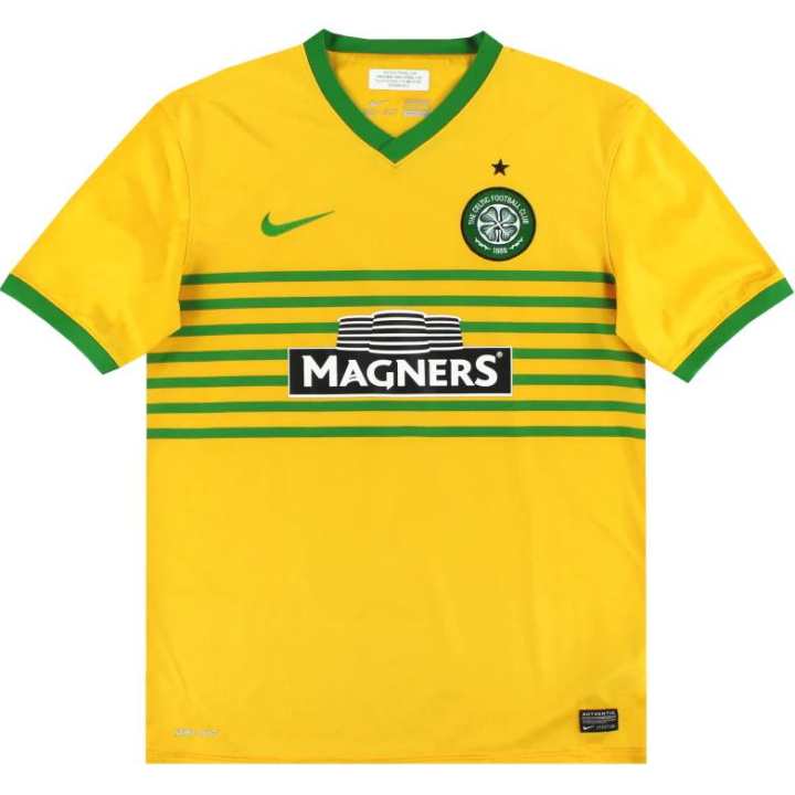 Nike Nike T Shirts Men's Yellow V Neck