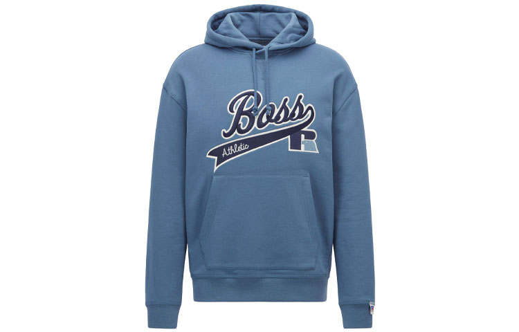 HUGO BOSS x Russell Athletic Sweatshirt Men's Blue