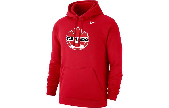 Nike Nike Sweatshirts Men's Red Hooded Moderate Regular