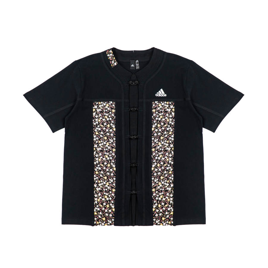 Adidas Adidas T Shirts Unisex Black Crew Neck Moderate Straight Fit