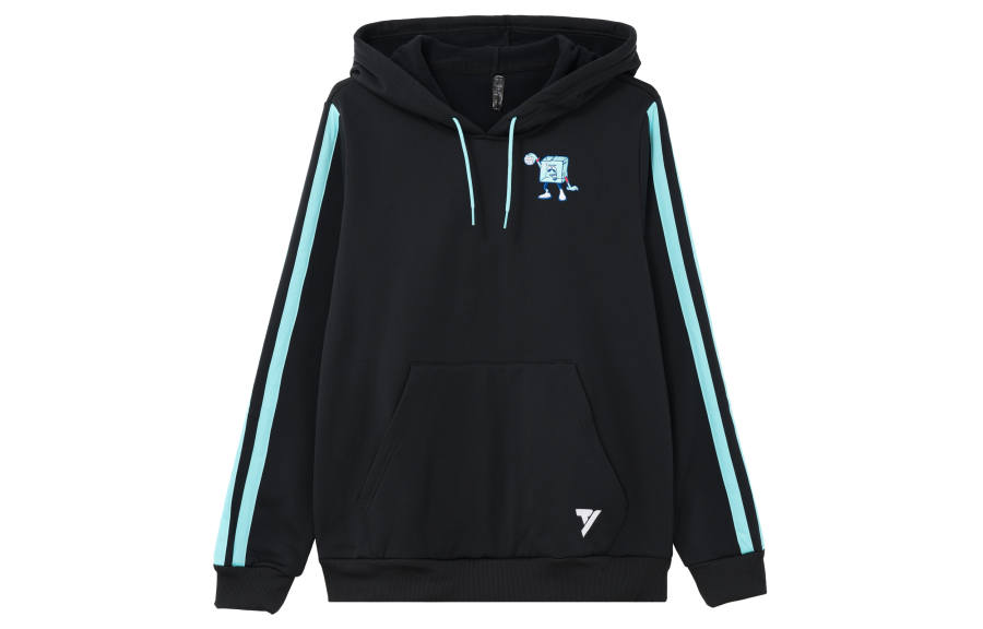 Adidas Adidas Sweatshirts Men's Black Hooded Moderate Regular