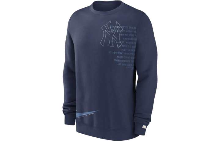 Nike Nike Sweatshirts Men's Blue Crew Neck Moderate Other