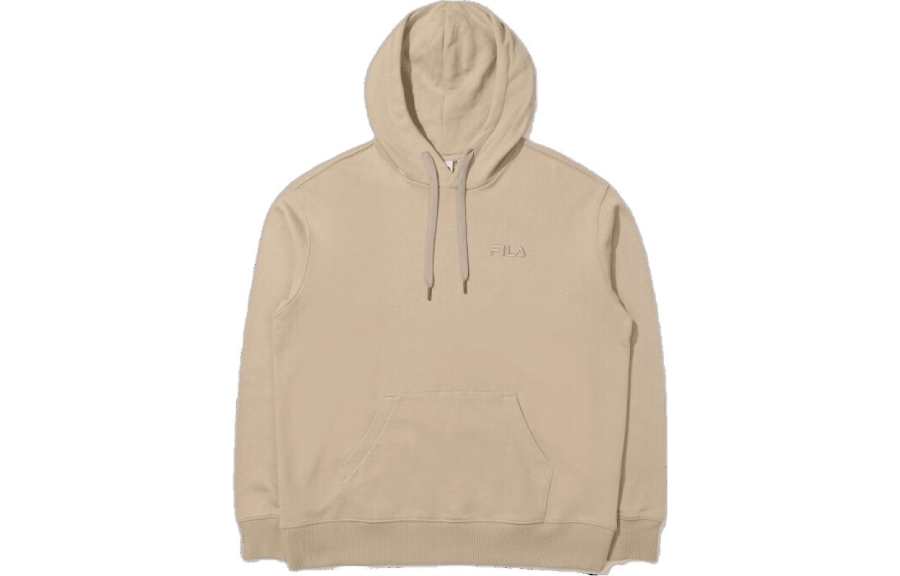 FILA Sweatshirts Unisex Khaki Hooded Moderate