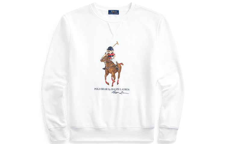 Polo Ralph Lauren Polo BearBig Pony Sweatshirt Men's White