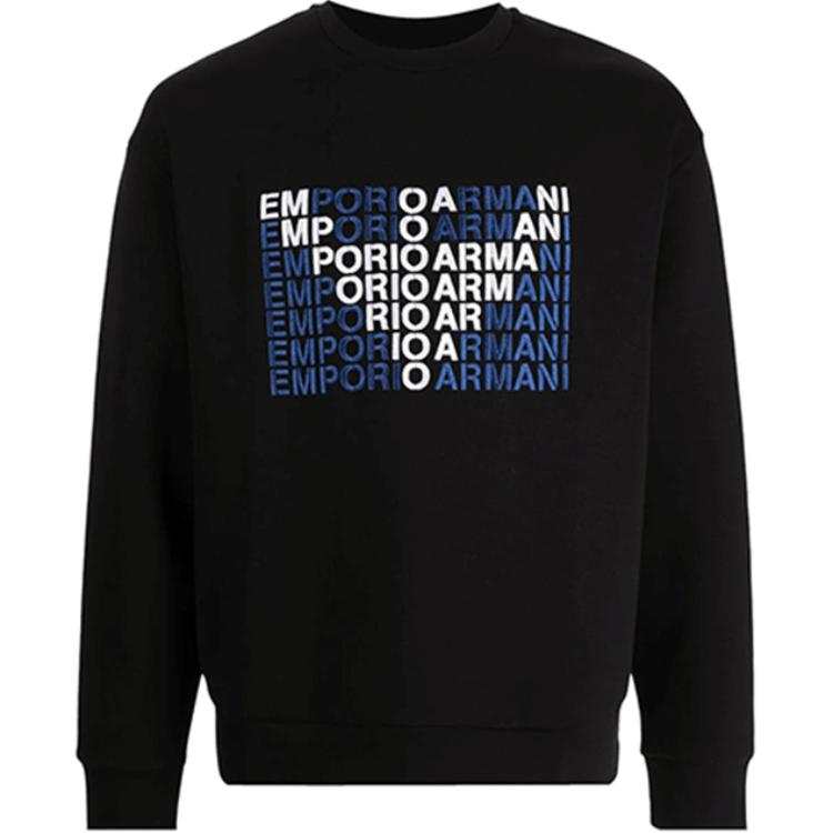EMPORIO ARMANI FW21 Sweatshirt Men's Black