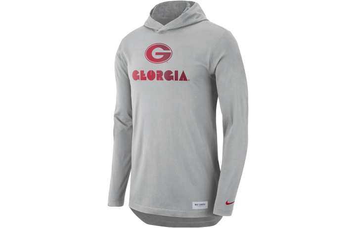 Nike Nike College Dri-FIT Georgia Men's Long-Sleeve Hooded T-Shirt