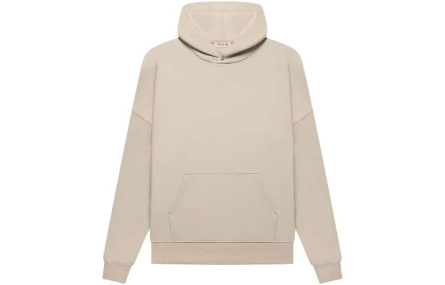 Fear Of God Sweatshirts Unisex Taupe Hooded Moderate Regular
