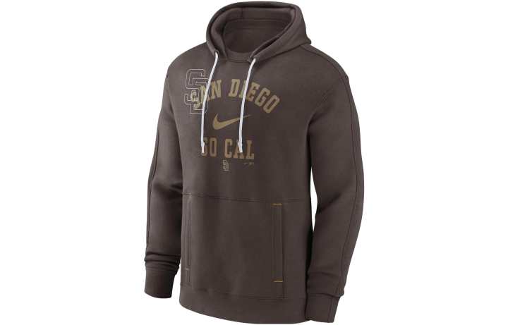 Nike Nike X MLB Sweatshirts Men's Charcoal Hooded Moderate Regular