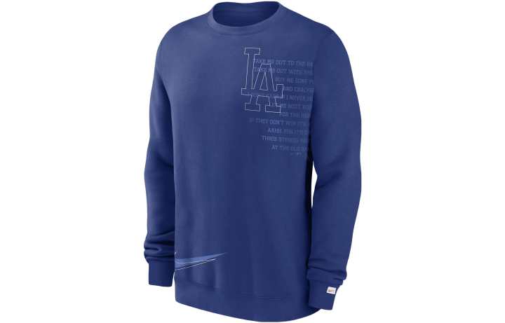 Nike Nike Sweatshirts Men's Blue Crew Neck Moderate Other