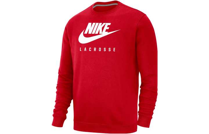 Nike Nike Sweatshirts Men's Red Crew Neck Moderate Regular