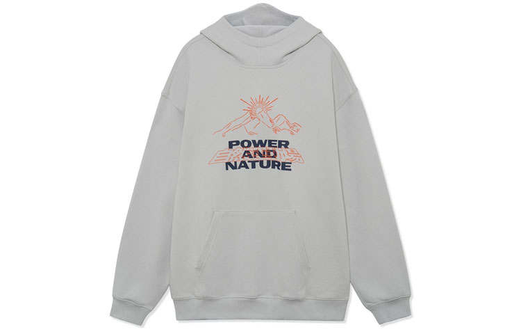 Li-Ning Li Ning Urban Outdoor Collection Sweatshirt Men's Microcrystalline Gray