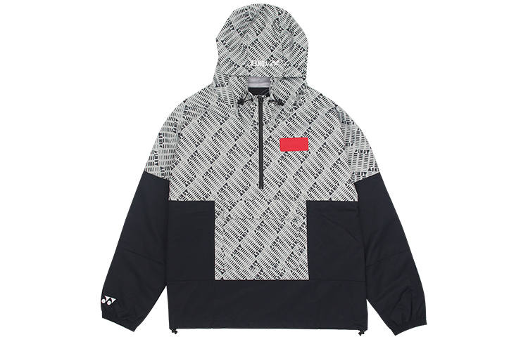 YONEX YONEX Sweatshirts Men's Black Hooded Moderate Regular