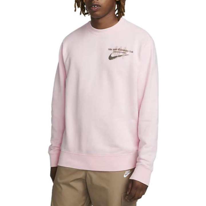 Nike Nike Sweatshirts Men's Pink Crew Neck Moderate Other