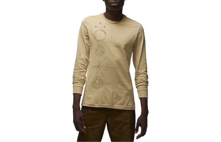 Jordan Jordan Sweatshirts Men's Linen Crew Neck Thin Regular