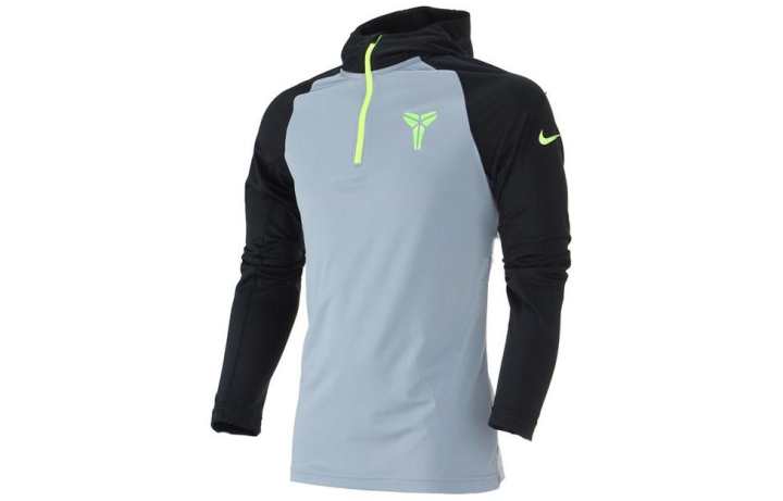 Nike Nike Sweatshirts Men's Gray Hooded Moderate Regular